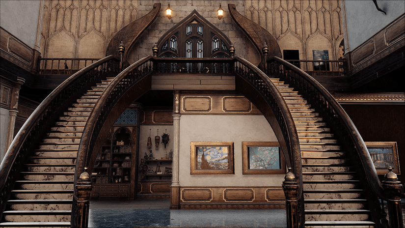 Image taken from the Gaunt Manor mod
