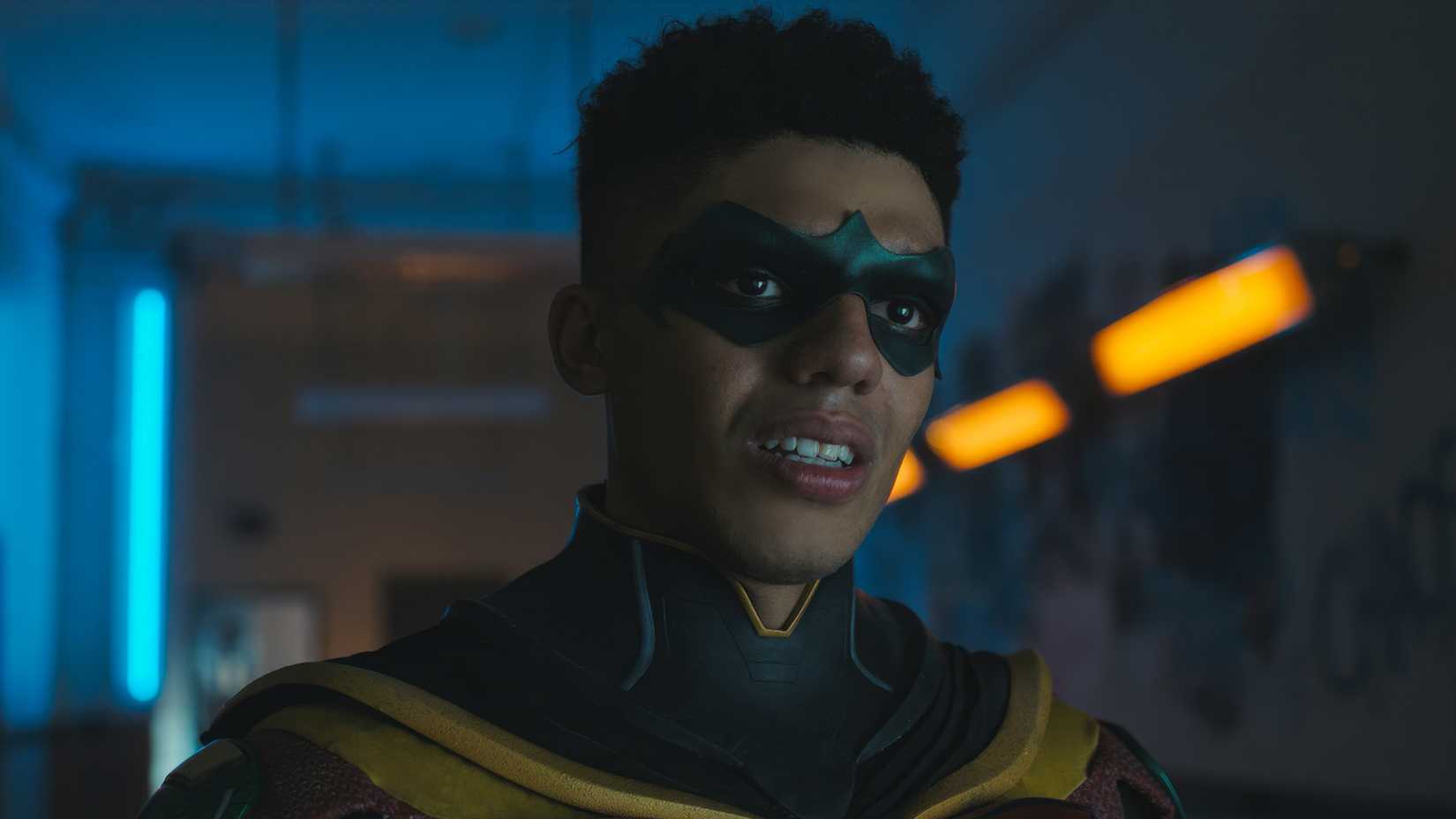 Jay Lycurgo stars as Tim Drake in the Titans series.