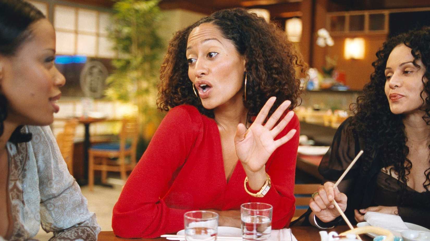 Tracee Ellis Ross as Joan in Girlfriends.