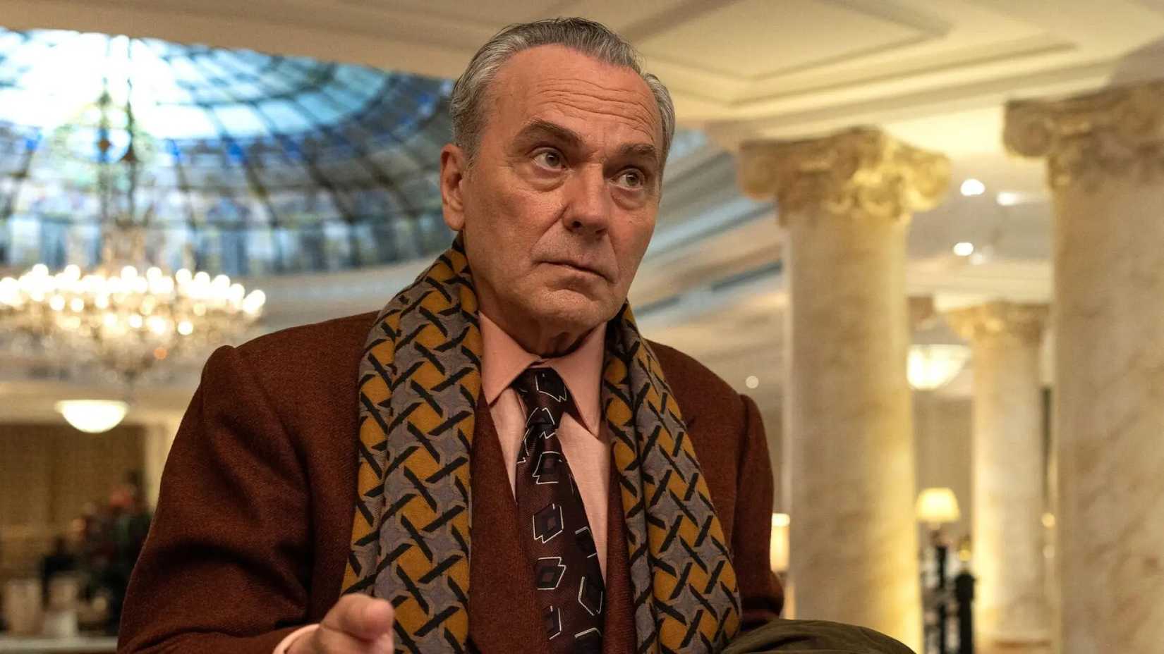 Jose Coronado as Benjamin Basil in the Netflix series The Final Problem