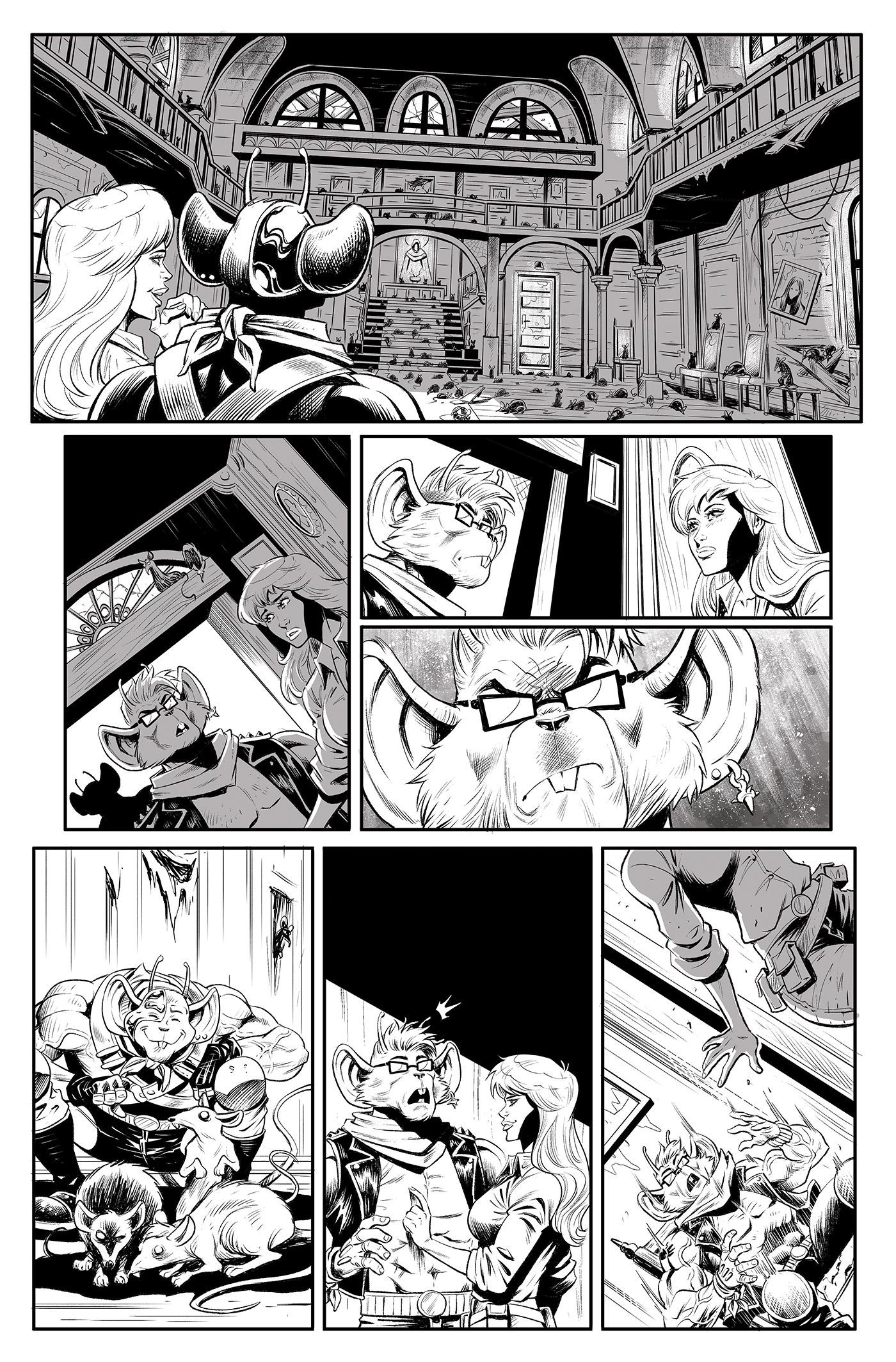 Judge Dredd Biker Mice From Mars Preview Page 3