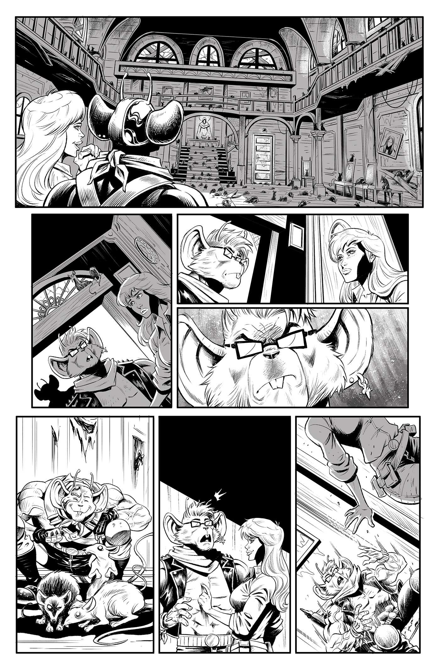 Judge Dredd Biker Mice From Mars Preview Page 3
