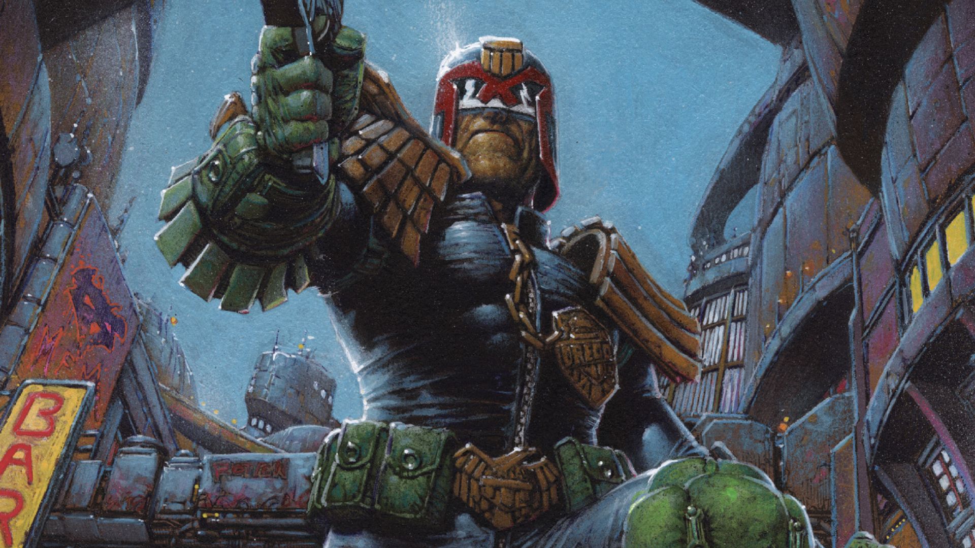 Judge Dredd's Next Era Begins In New Crossover With A 1990s Sci-Fi Giant
