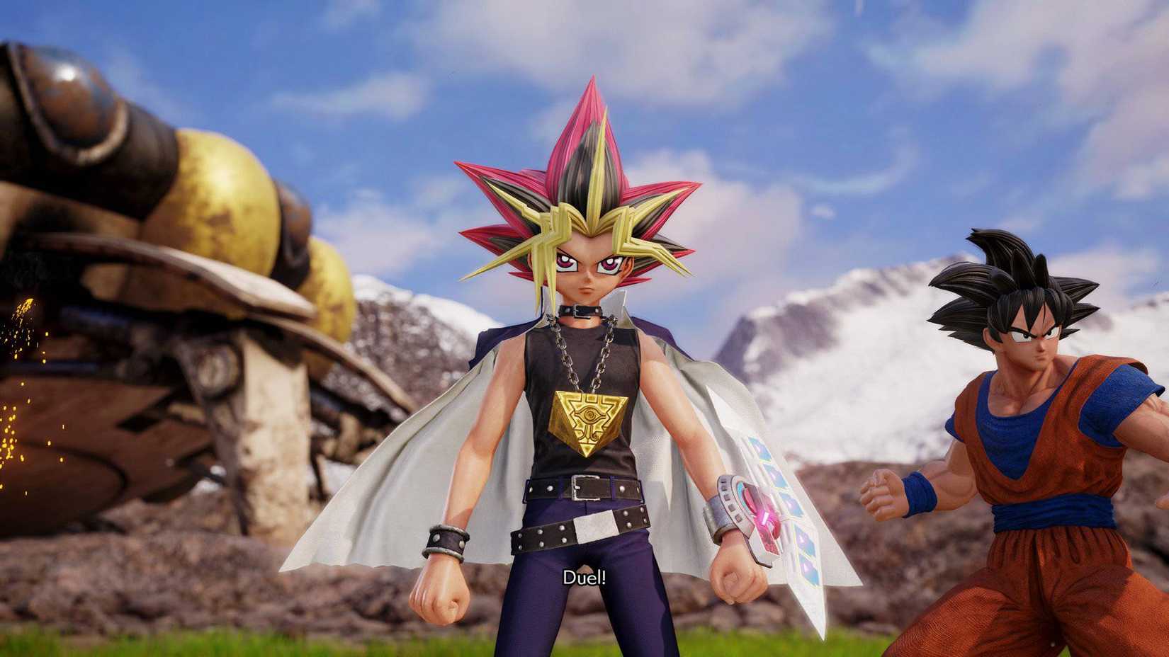 Yami and Goku in Jump Force.