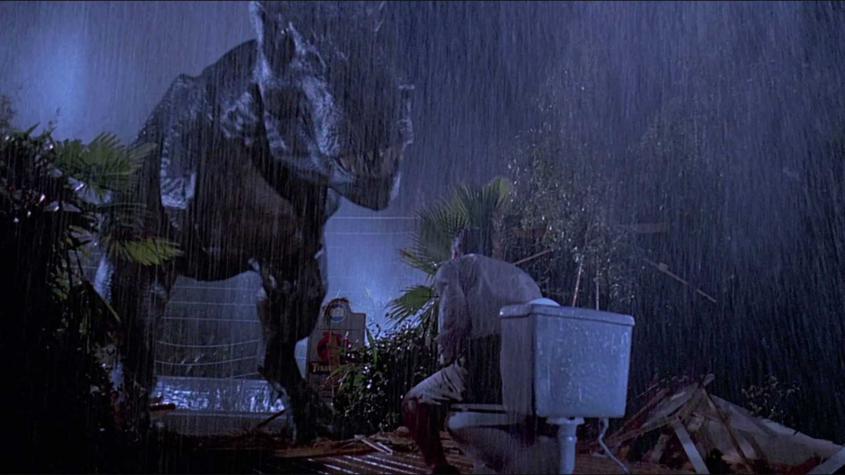 Jurassic Park Toilet Death famous scene cover image