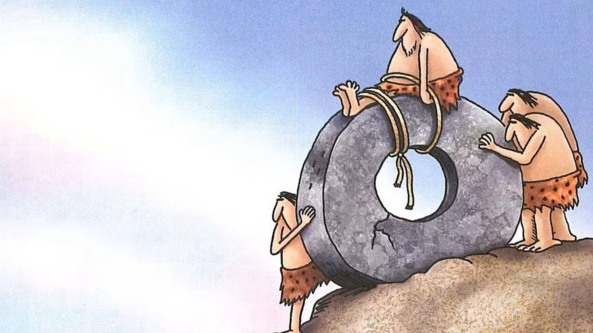 10 Best Far Side Comics About Cavemen image