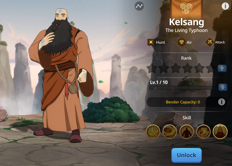 Kelsang Hero sheet