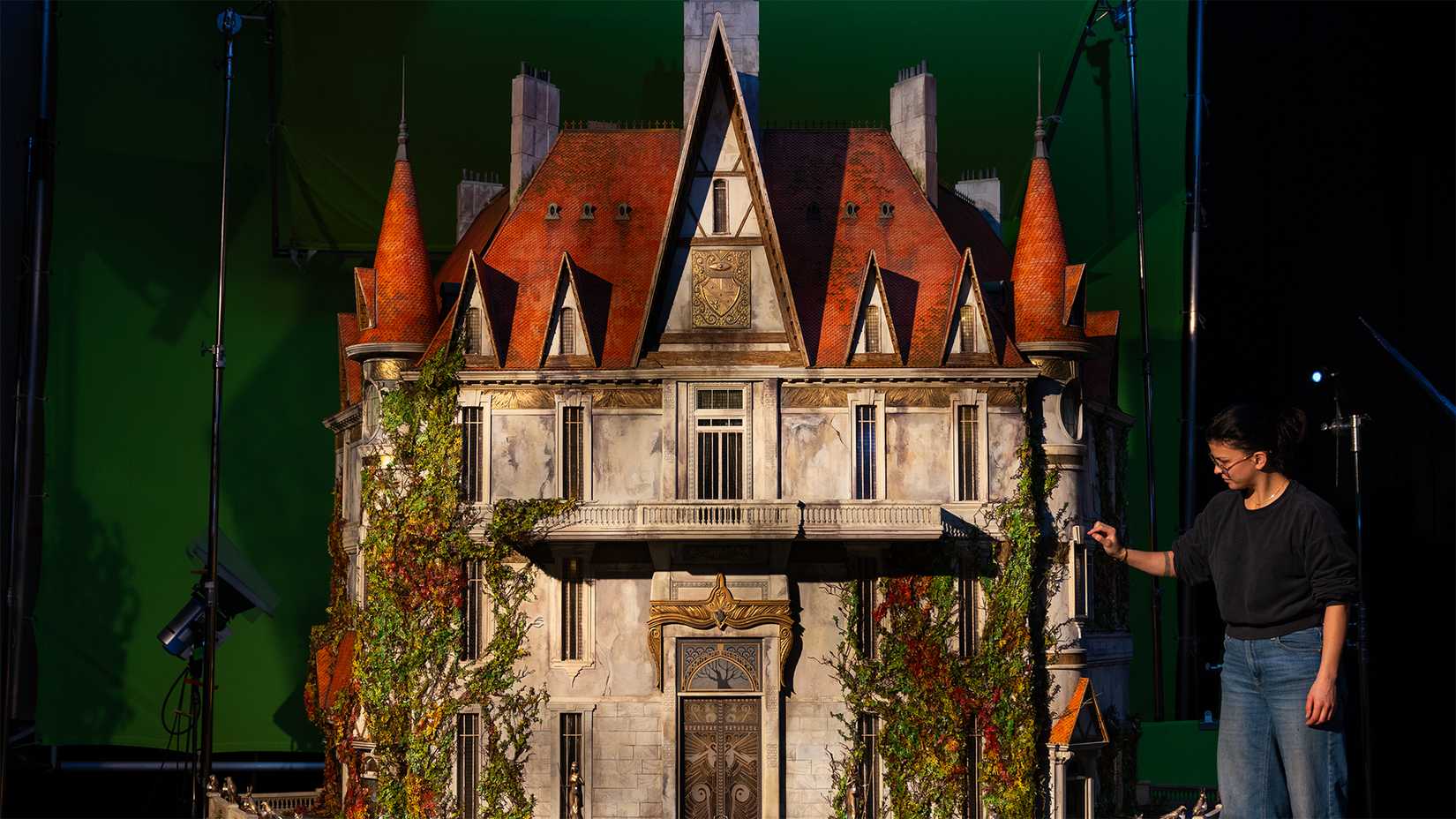 Laika Studio featuring Pittock Mansion lifesize from Wildwood