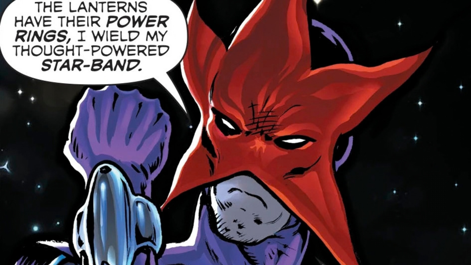 Lanterns Evil Star character from the comics