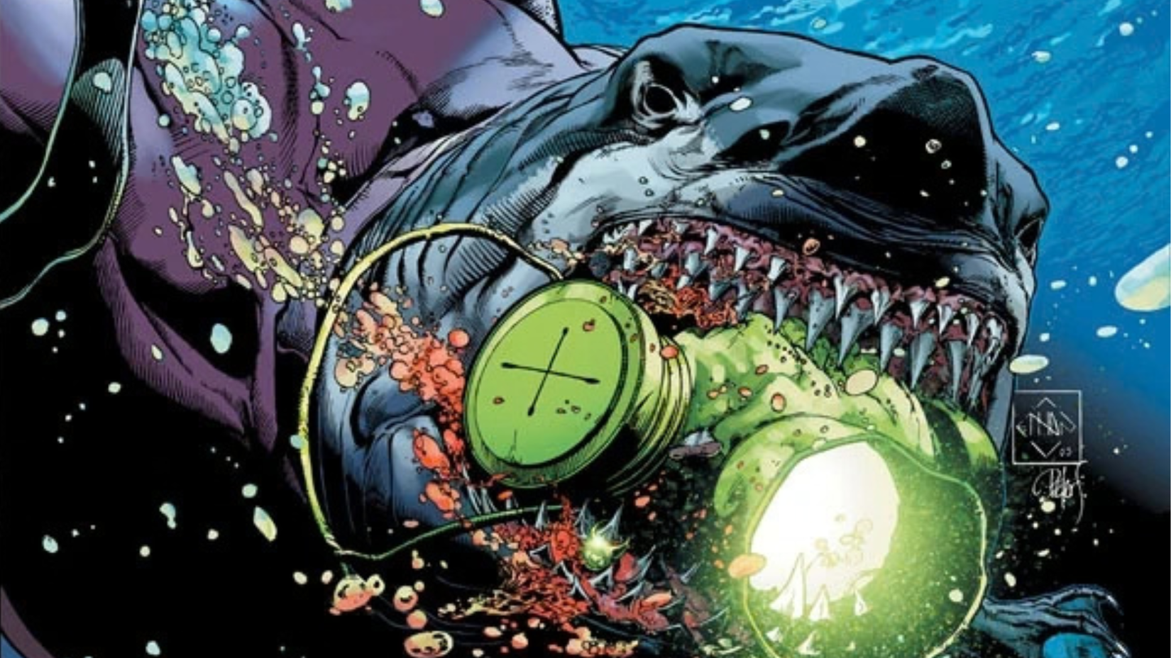 Lanterns The Shark character from the comics