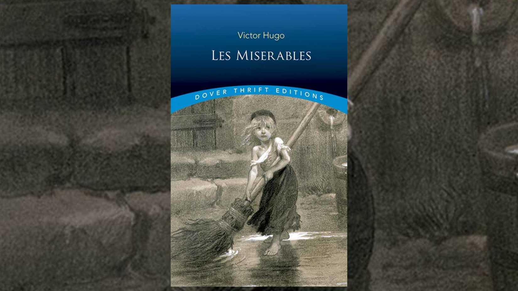 Les Miserables by Victor Hugo book cover