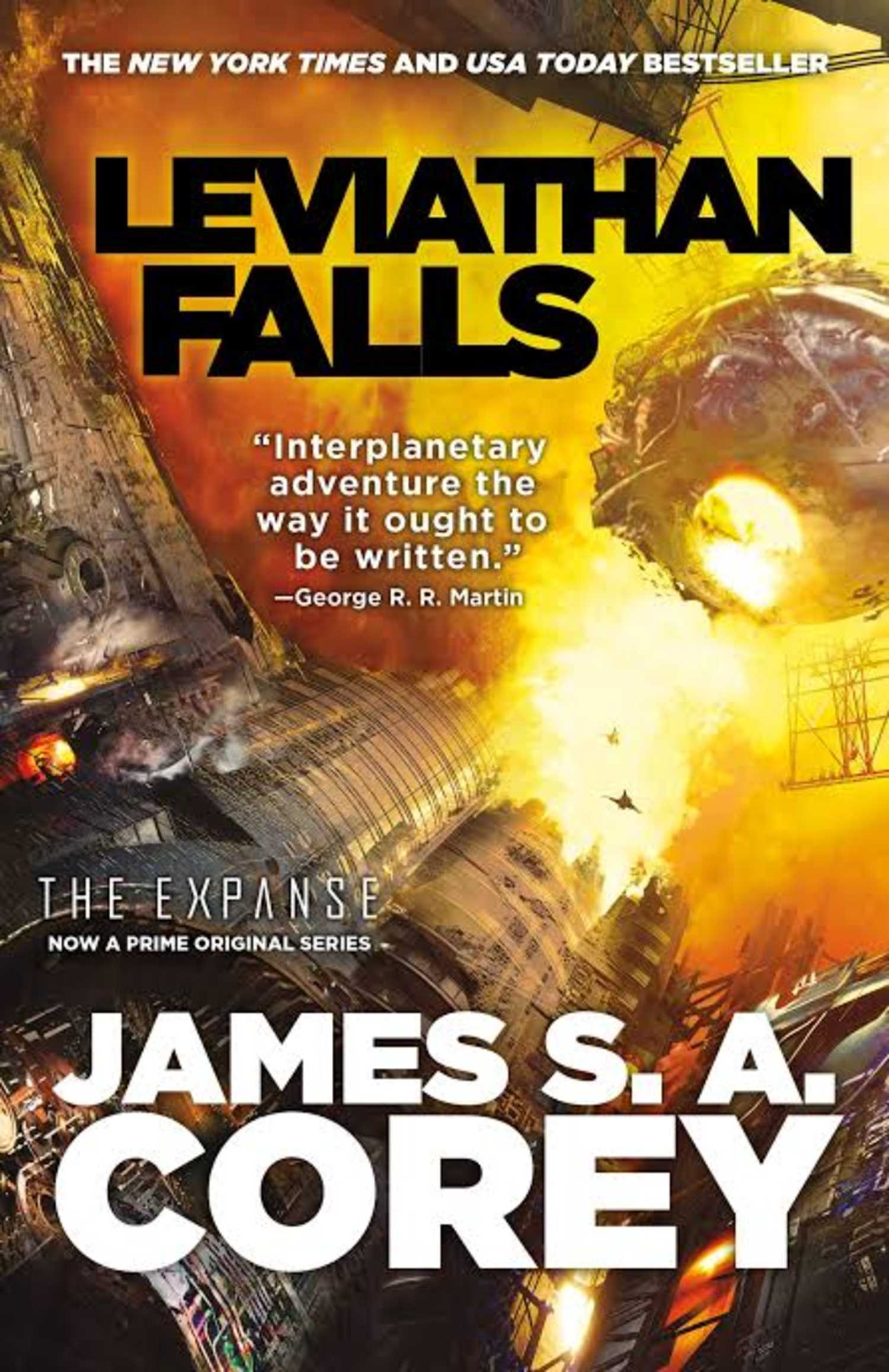 Leviathan Falls book cover