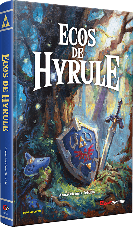 Image shows the cover for Echoes of Hyrule book