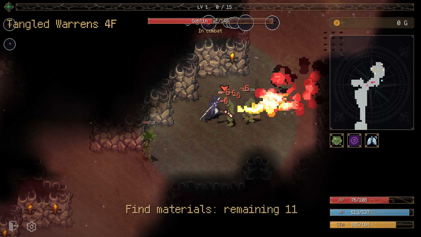 Life is a Dungeon Crawling Mage Fire