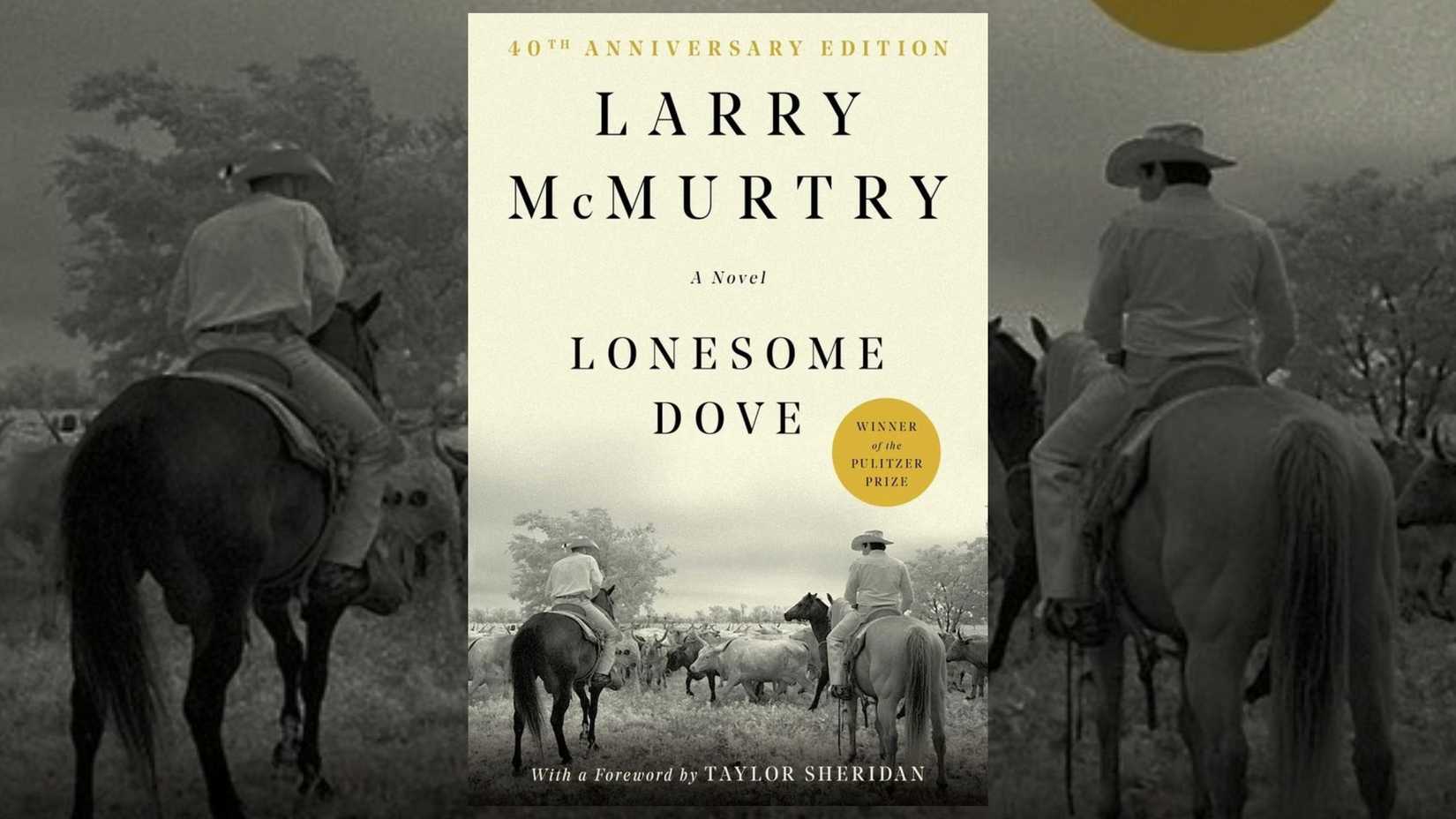 Lonesome Dove by Larry McMurtry book cover