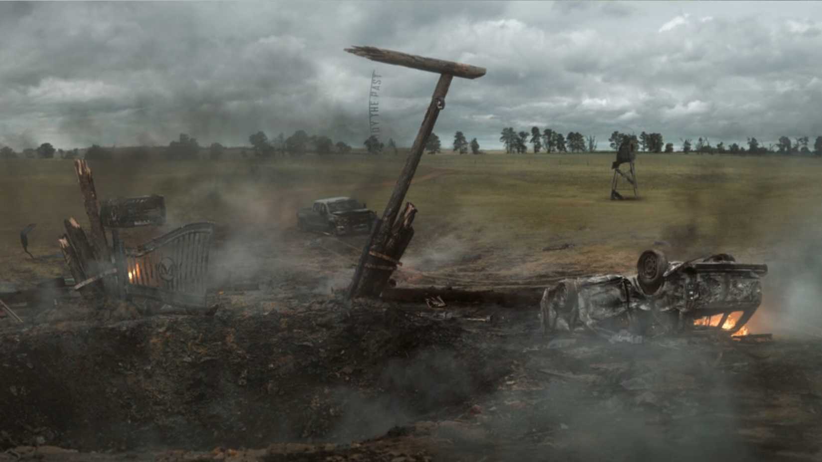 Macon Compund Destroyed in Lanterns Episode 5