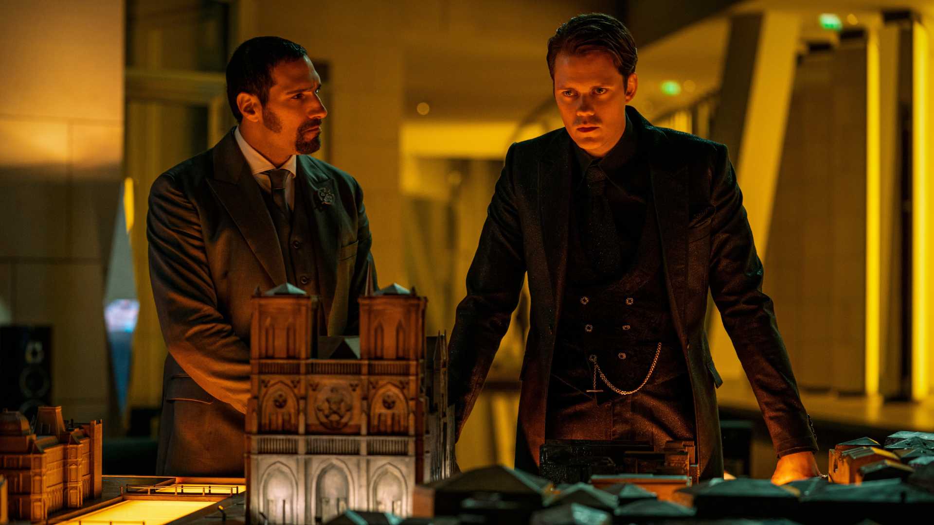 Marko Zaror and Bill Skarsgård from John Wick