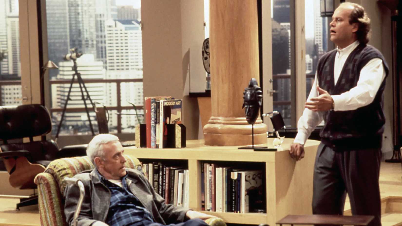 Martin and Frasier in Frasier