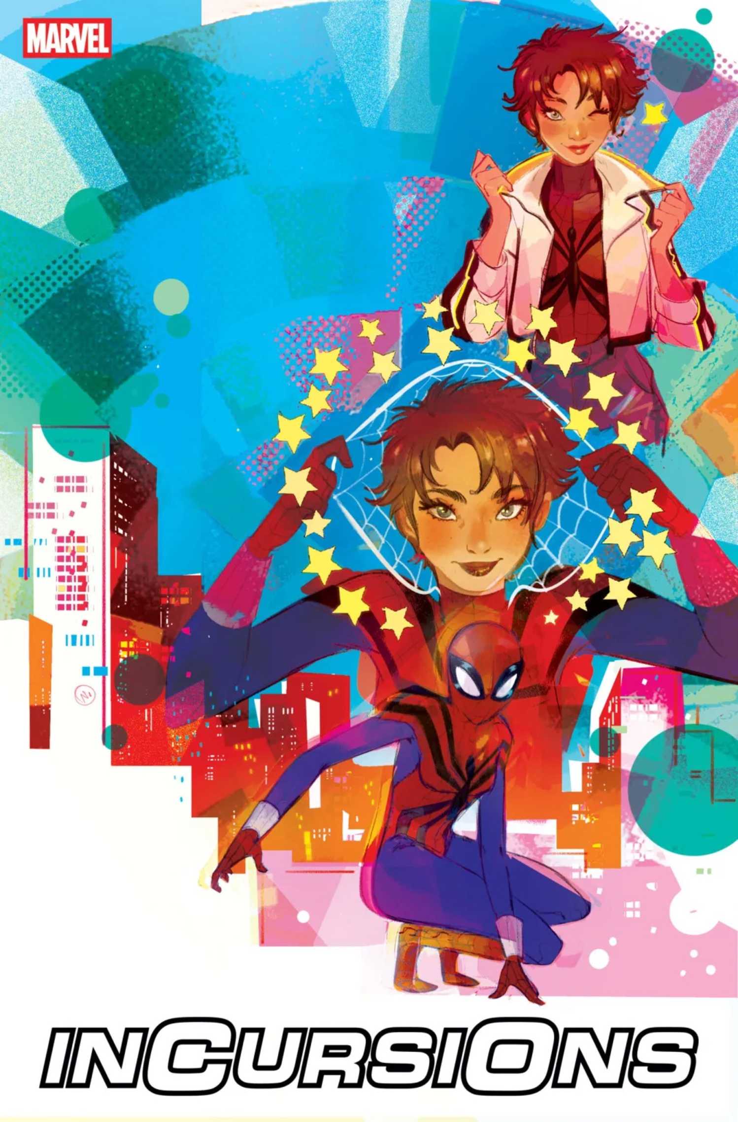 Marvel Incursions cover art featuring Mayday Parker as Spider-Girl