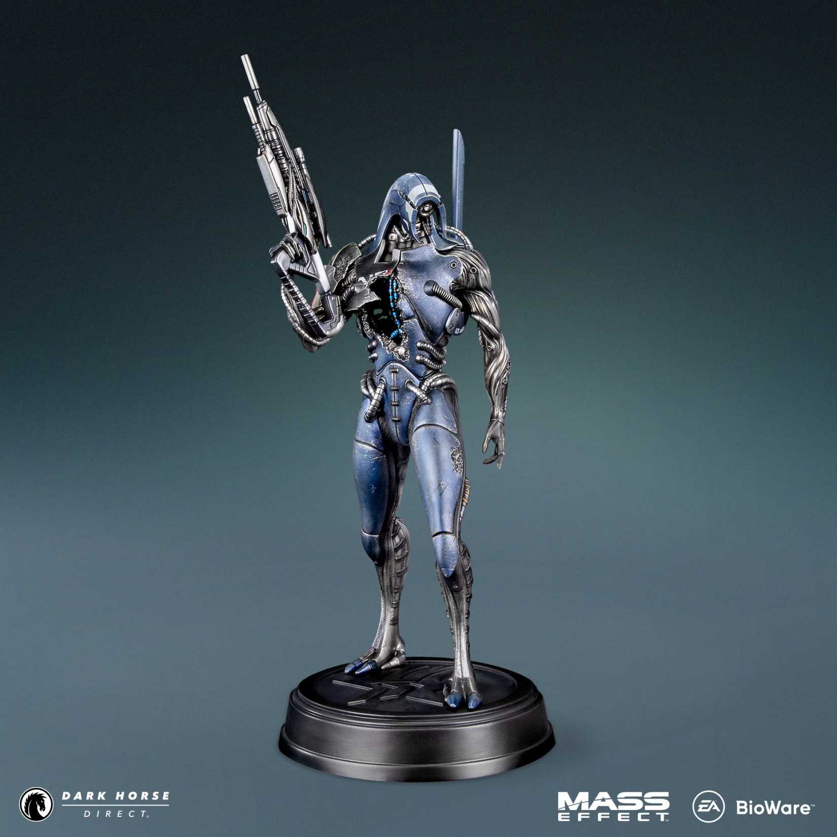 На зображенні зображена фігурка Legion Mass Effect