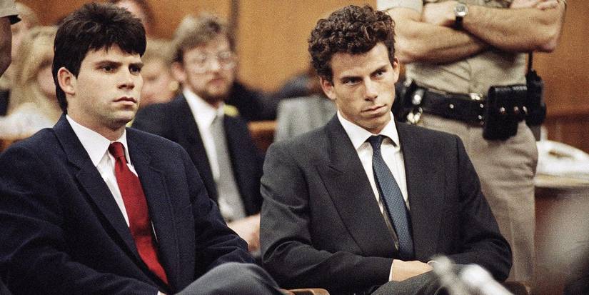 The Menendez brotehrs during their trial