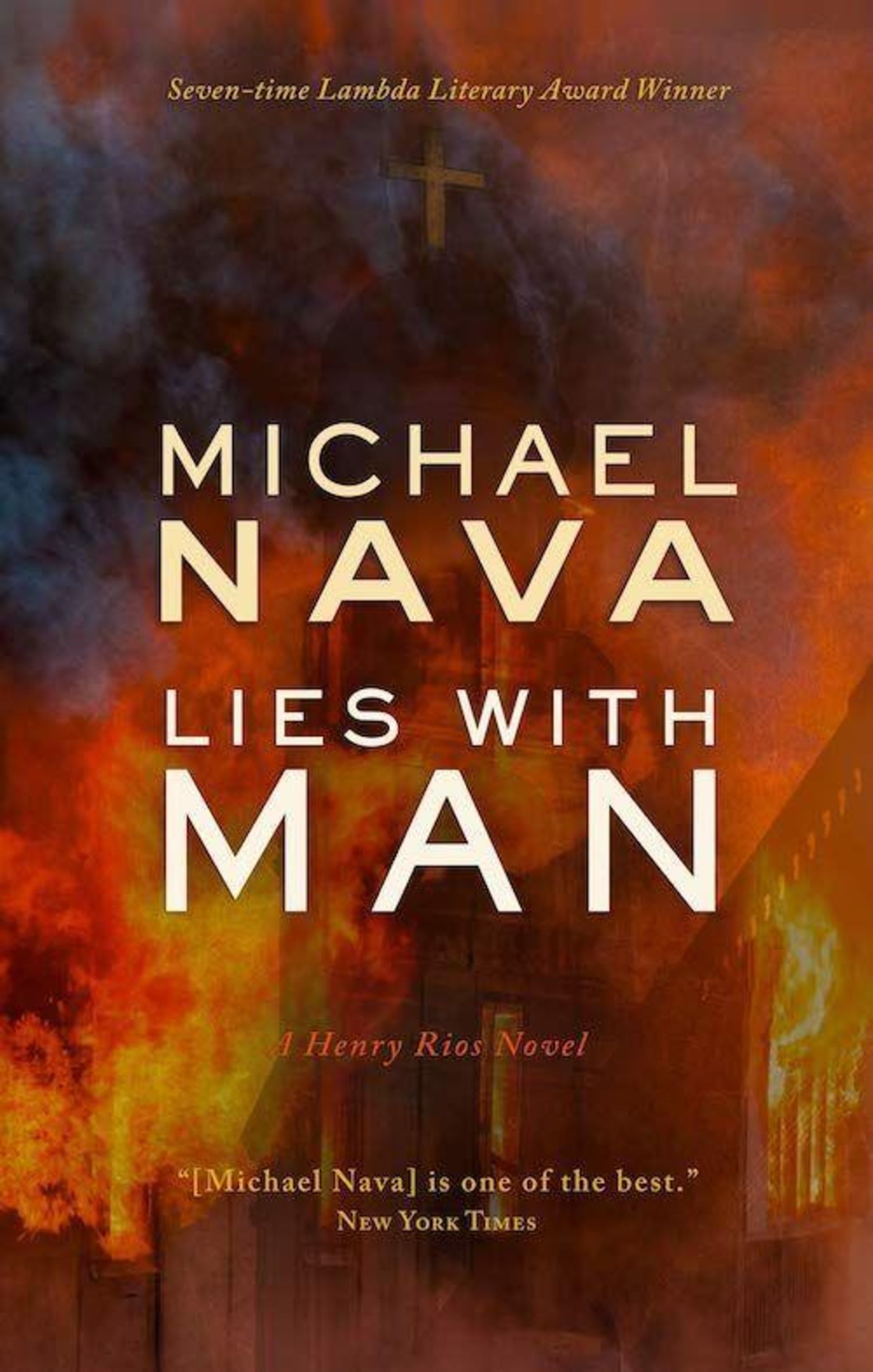 Michael Nava Lies With Man book cover