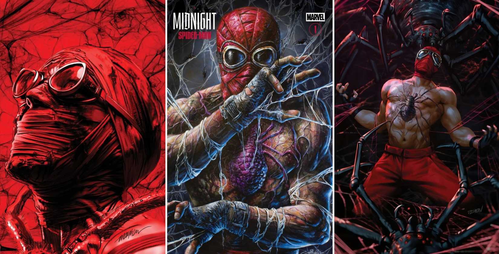 MIDNIGHT SPIDER-MAN COVER ART