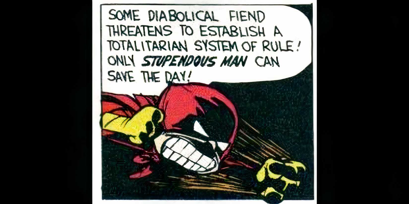 Calvin's Stupendous Man