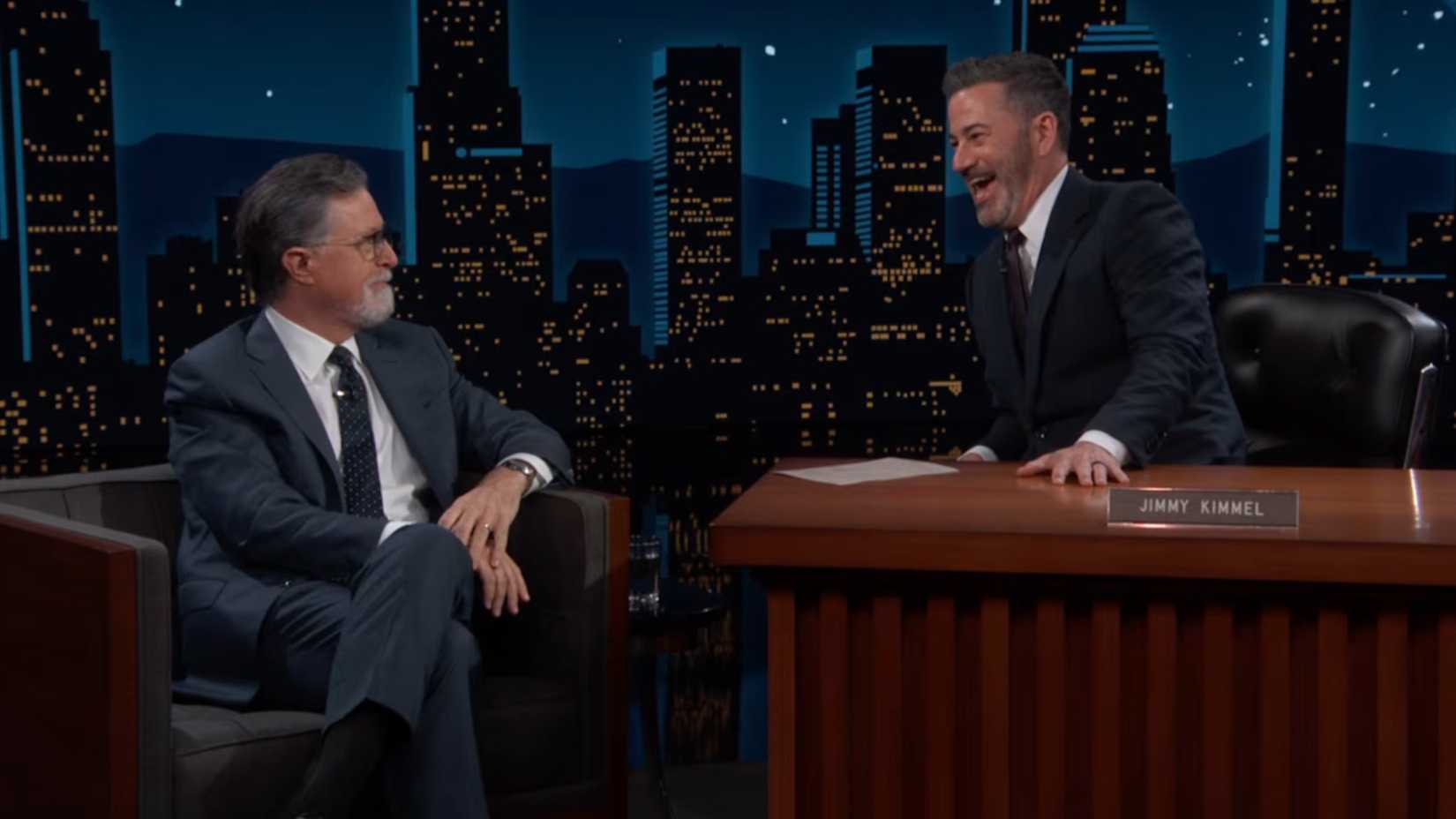 Stephen Colbert on Jimmy Kimmel Live