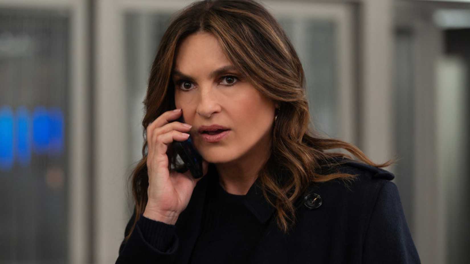 Olivia Benson on the phone in Law & Order: SVU season 27