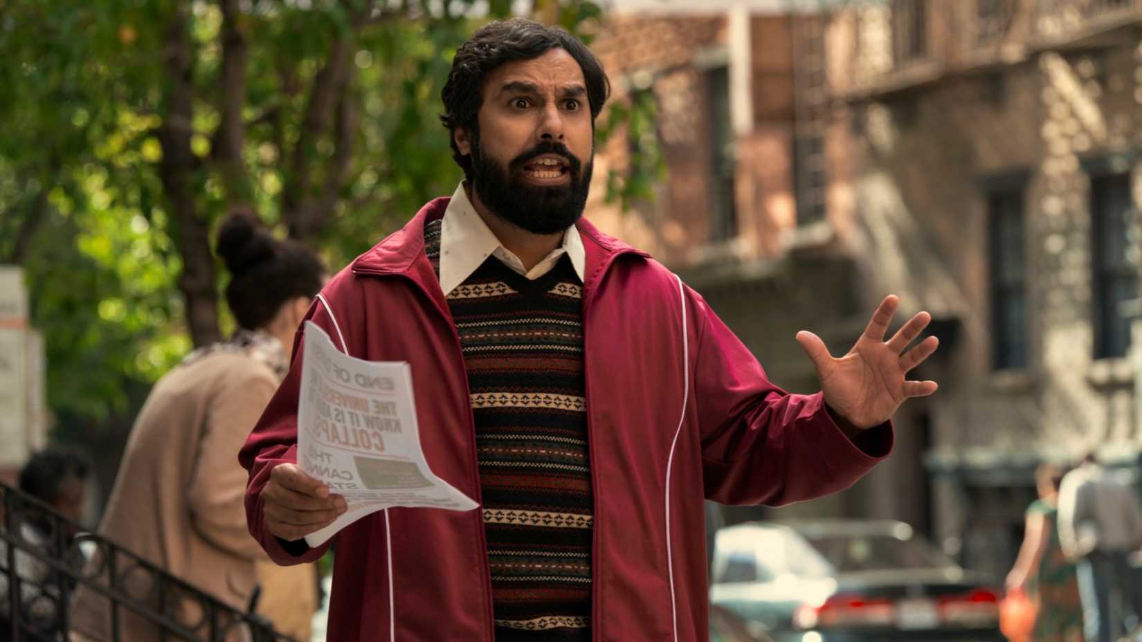 Kunal Nayyar as Raj in Stuart Fails to Save the Universe