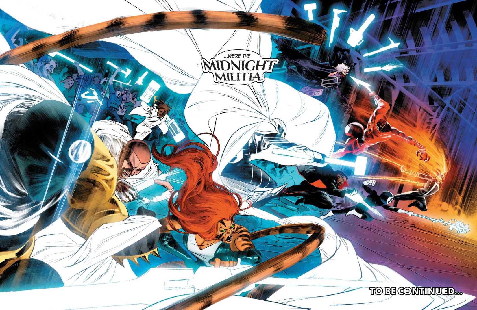 Moon Knight assembles the Midnight Militia