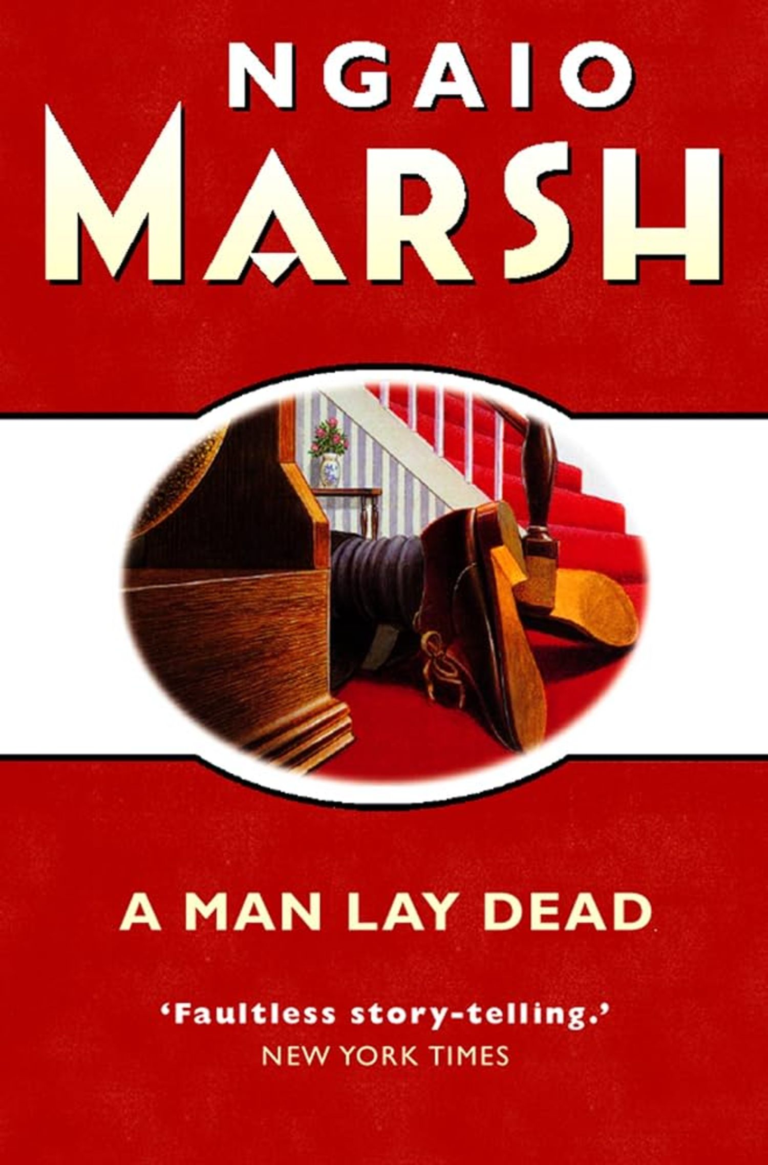 Ngaio Marsh A Man Lay Dead book cover