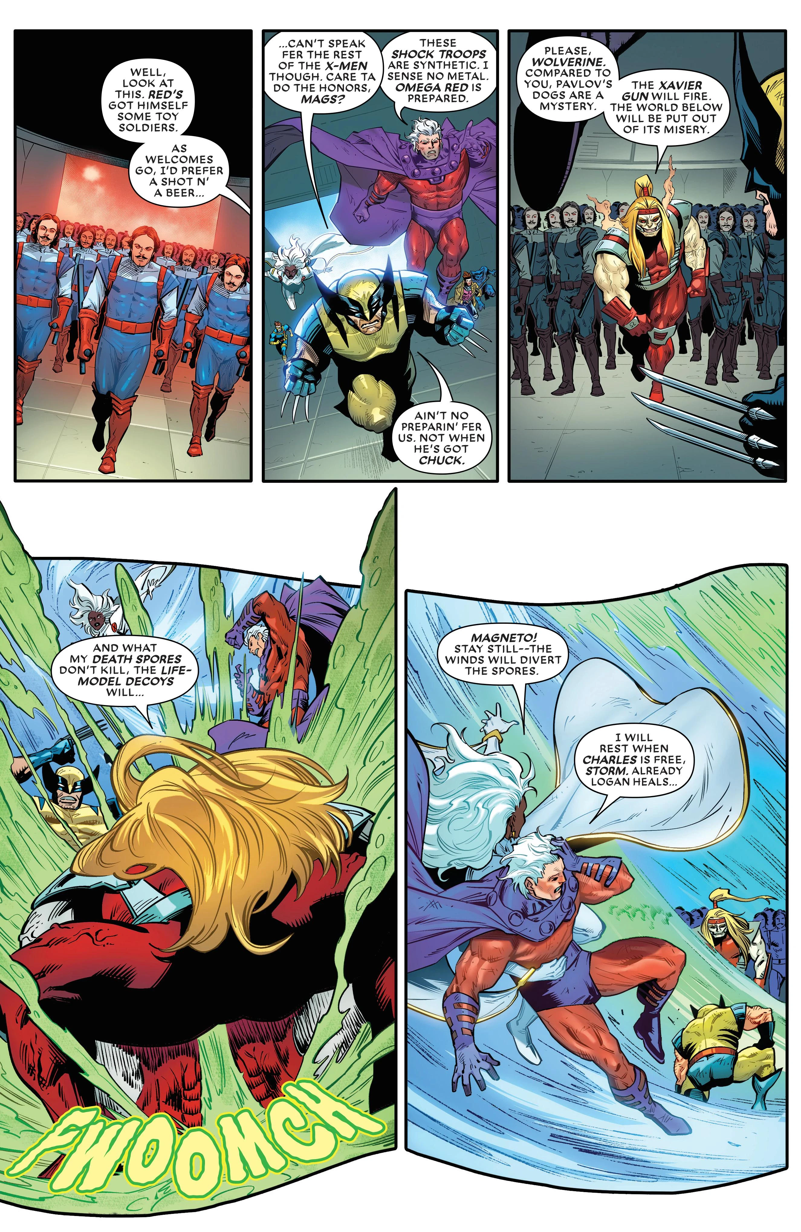 Omega Red Turns Professor X Into a Psychic Weapon in X-Men: Omega Red Dawn #1