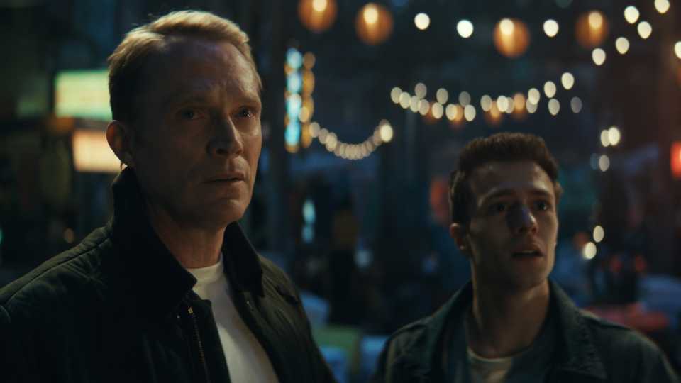 Paul Bettany e Ruaridh Mollica em cena de VisionQuest