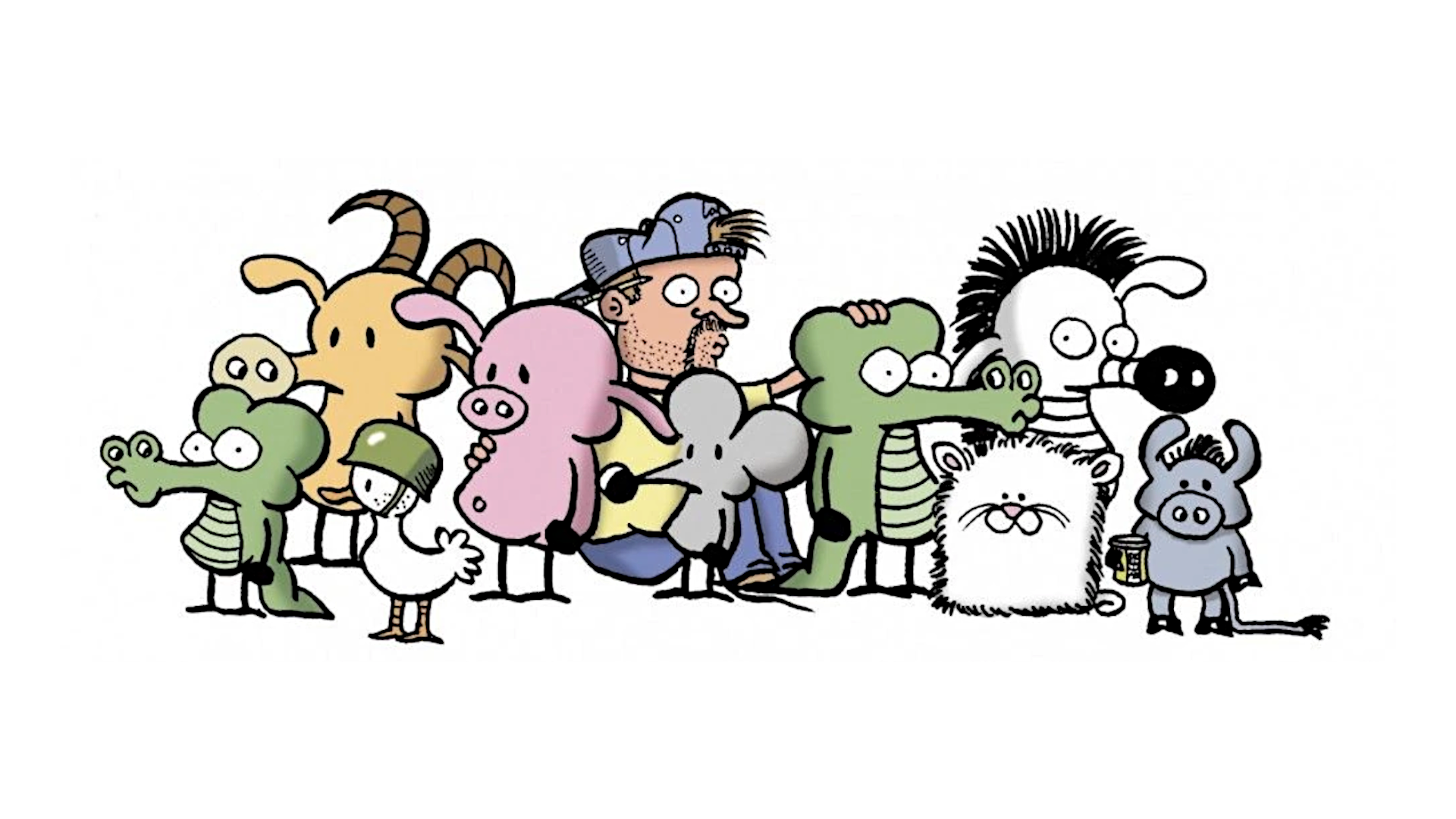 Peanuts Successor Comic Strip Pearls Before Swine cast