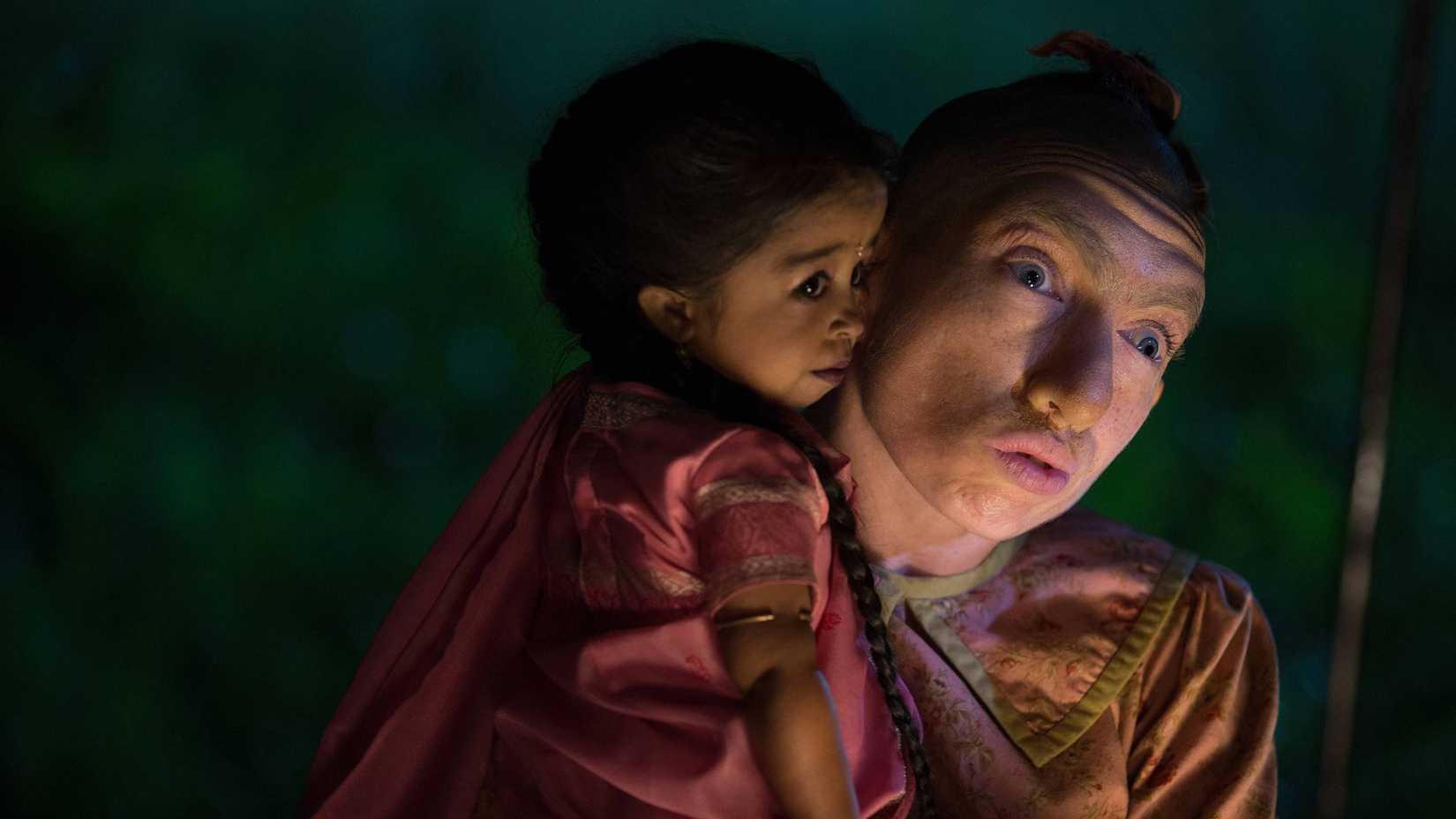 Pepper and Ma Petite in American Horror Story Freak Show