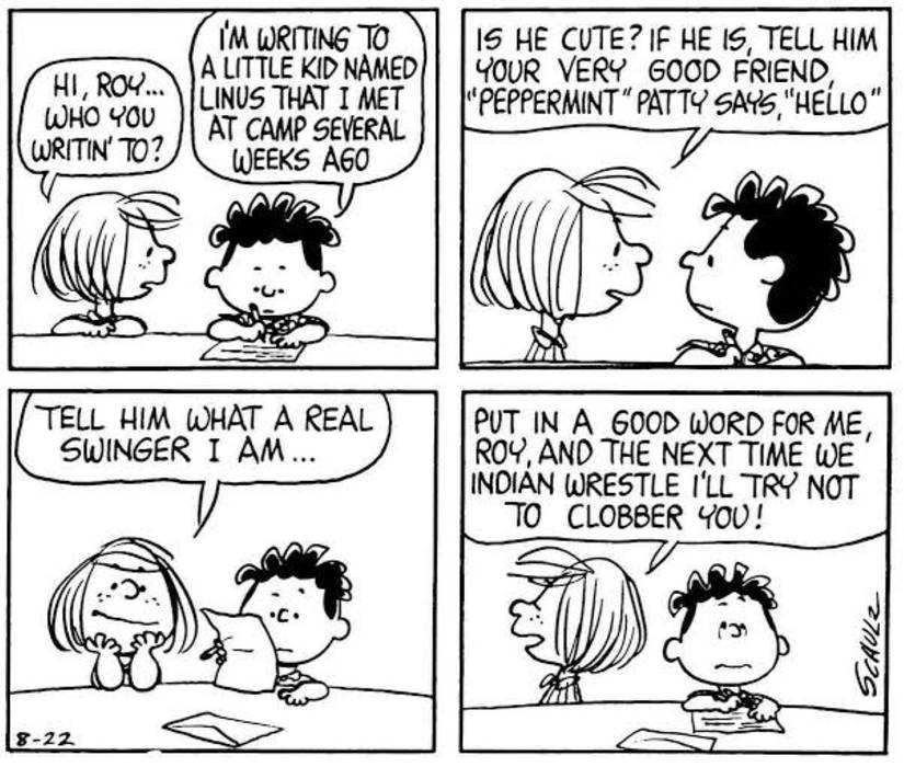 Peppermint Patty first comic
