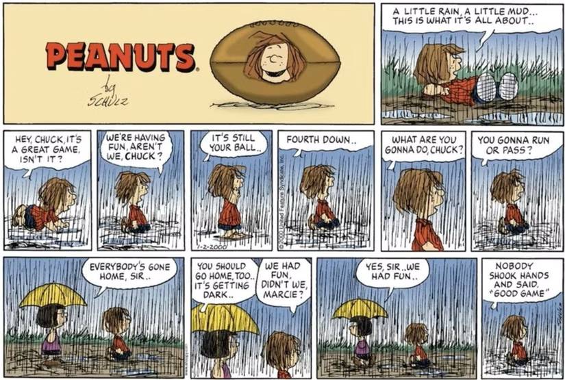 Peppermint Patty last comic