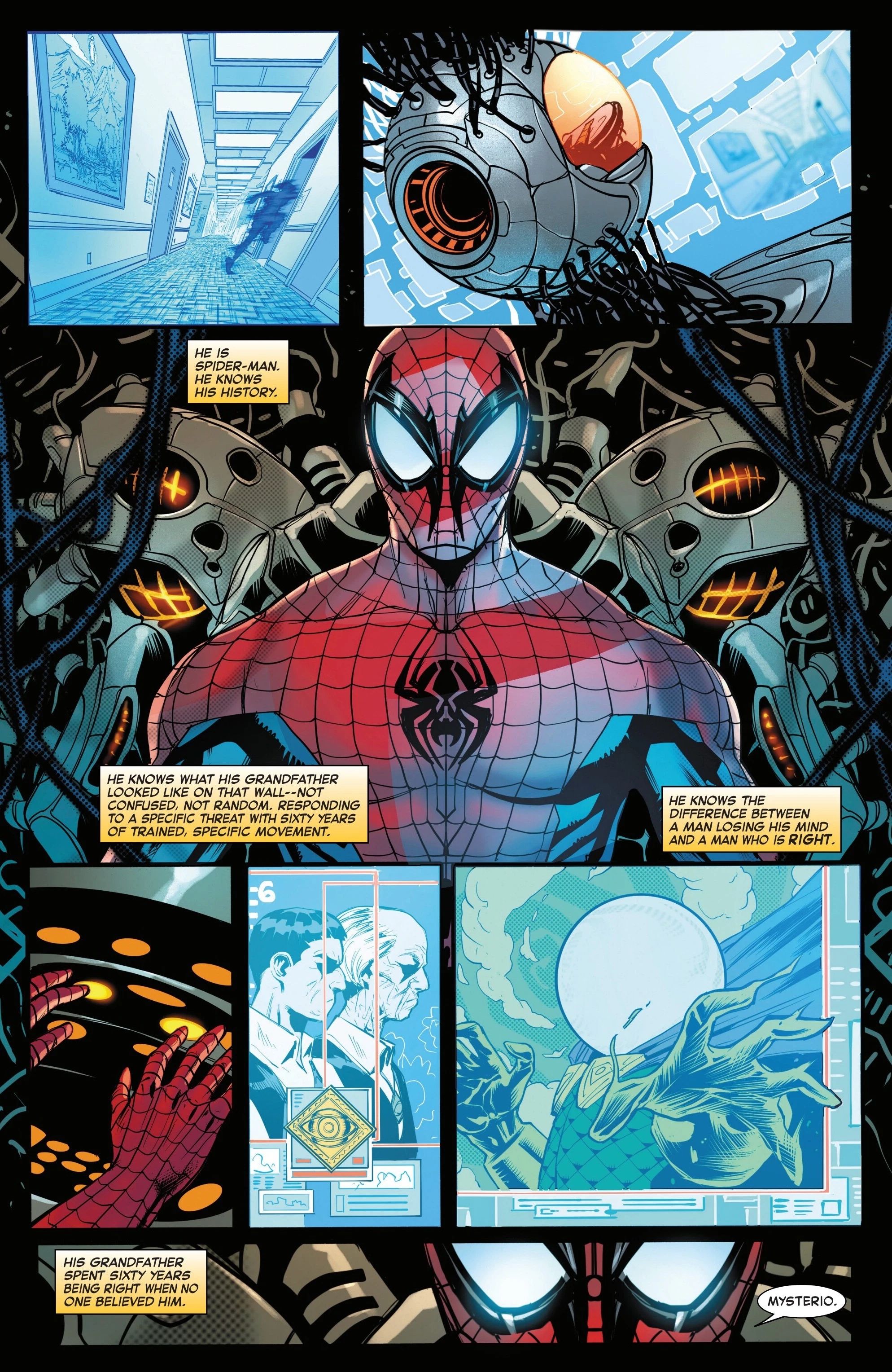 Peter Parker's grandson investigates Mysterio in The Amazing Spider-Man #1000