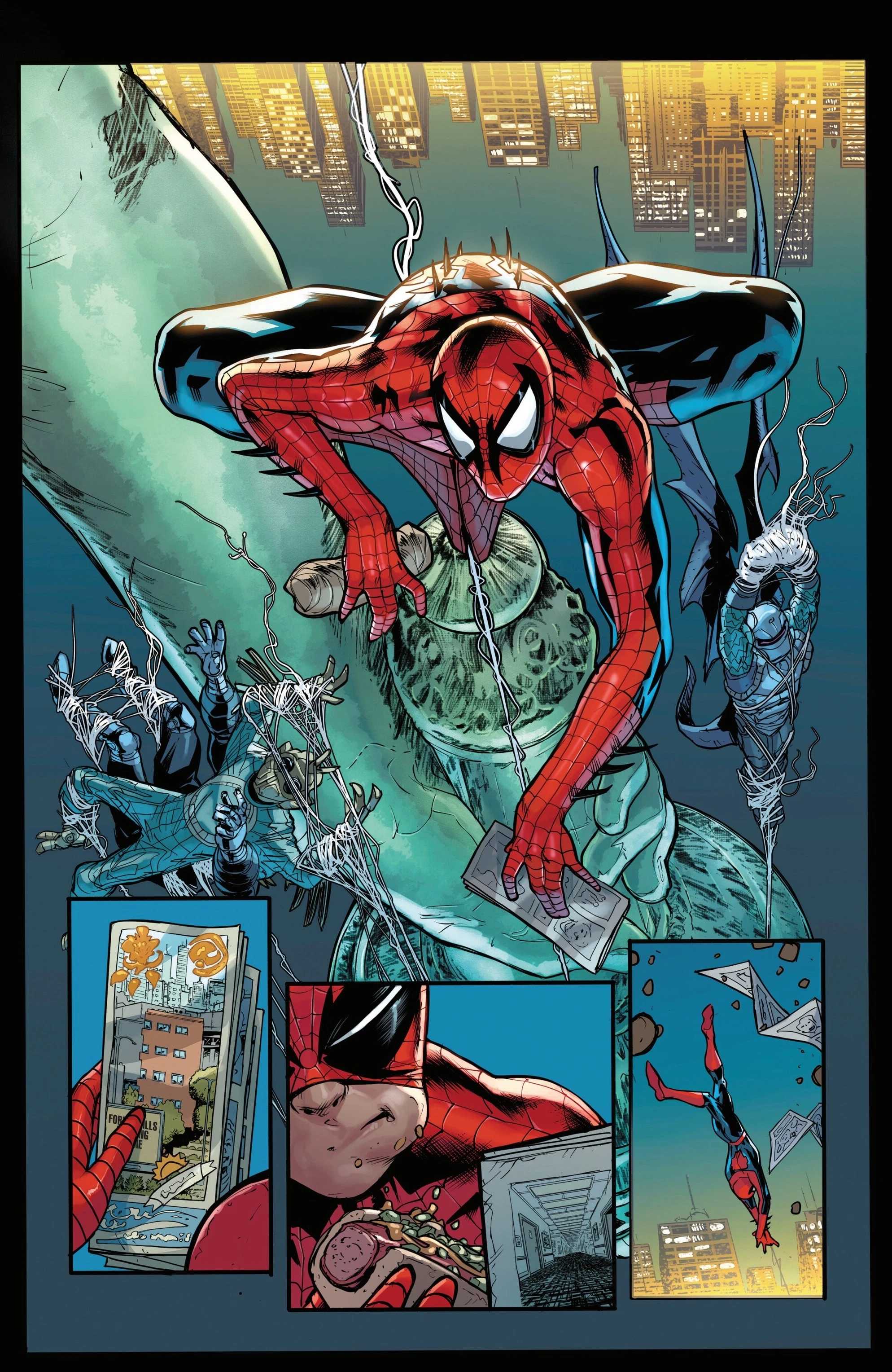 Peter Parker's grandson suits up in The Amazing Spider-Man #1000