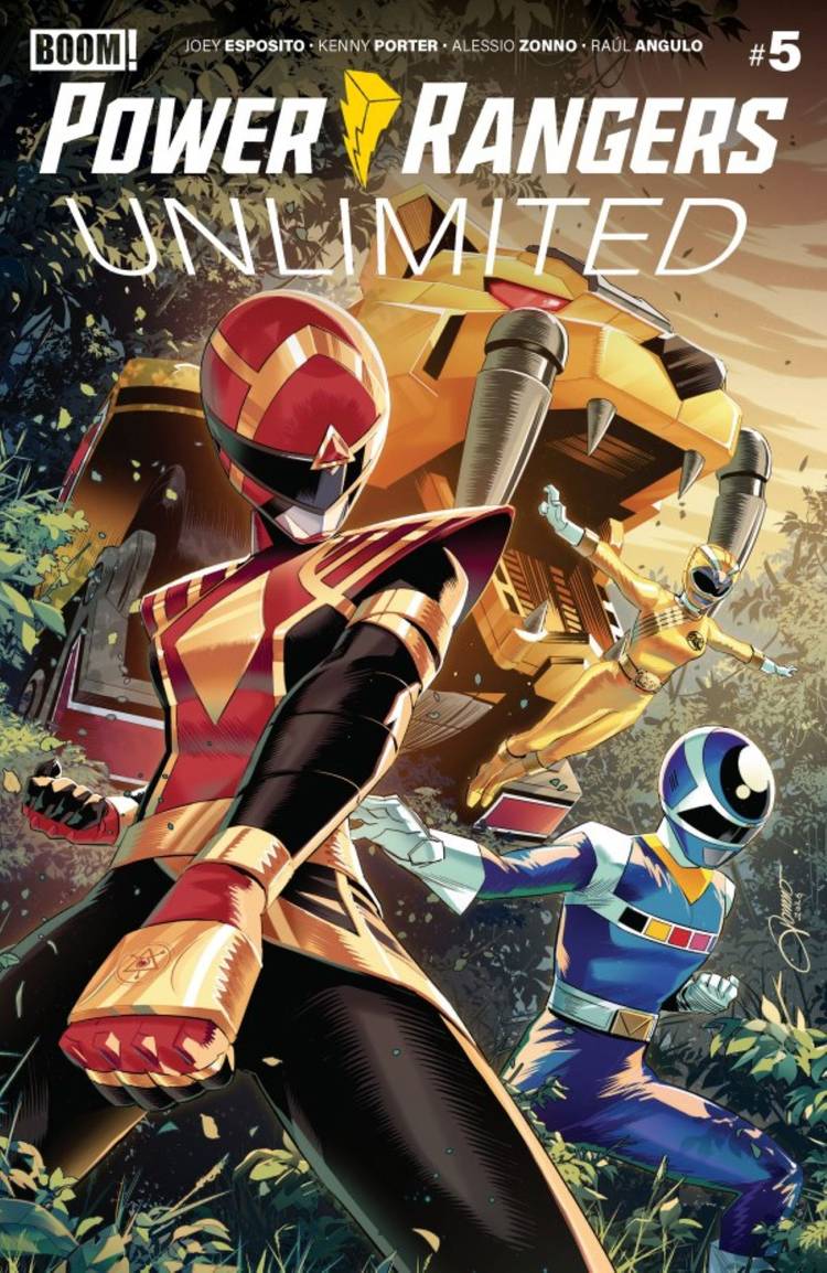 Power Rangers Unlimited #5 main cover