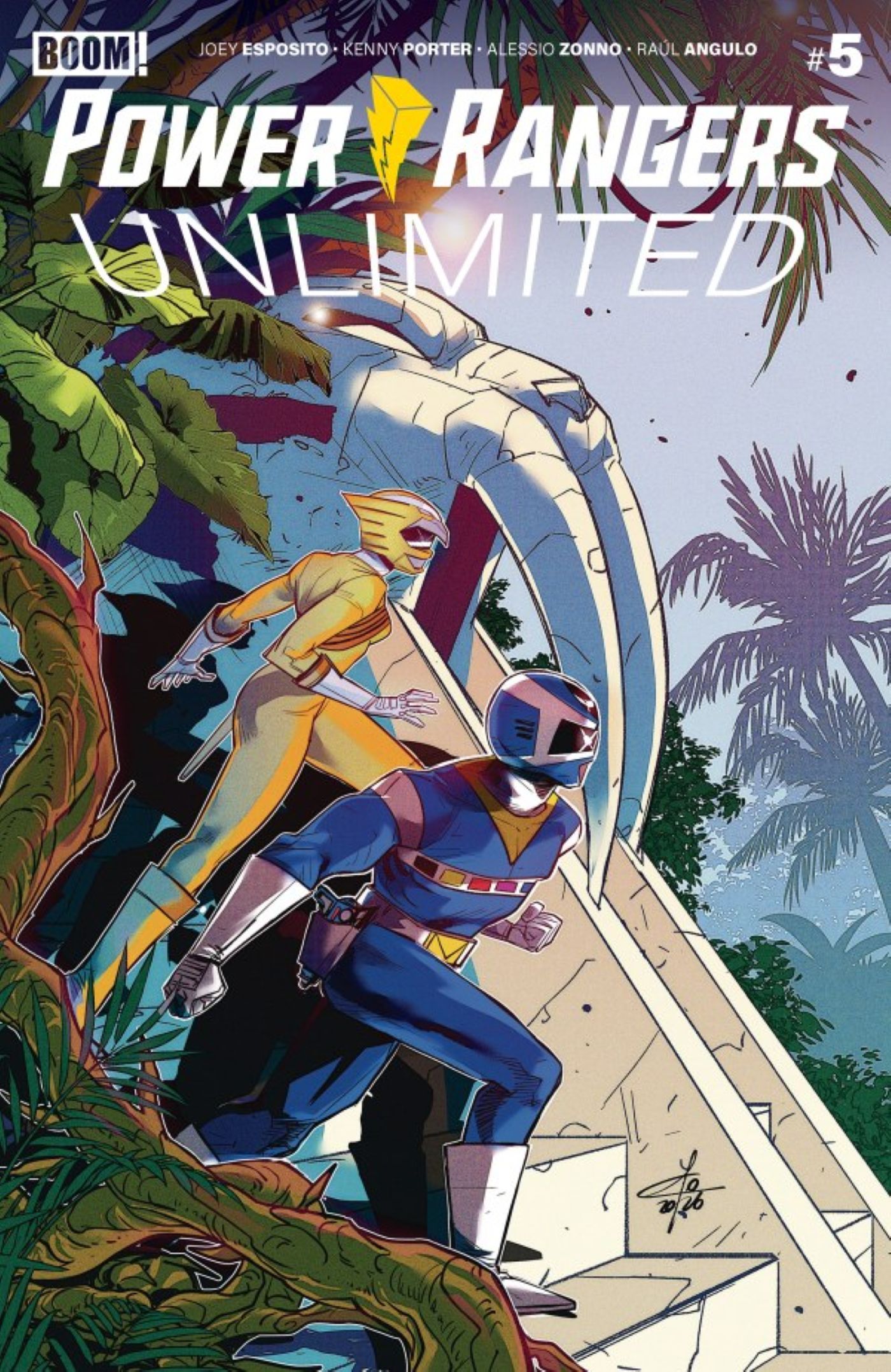 Power Rangers Unlimited #5 variant cover