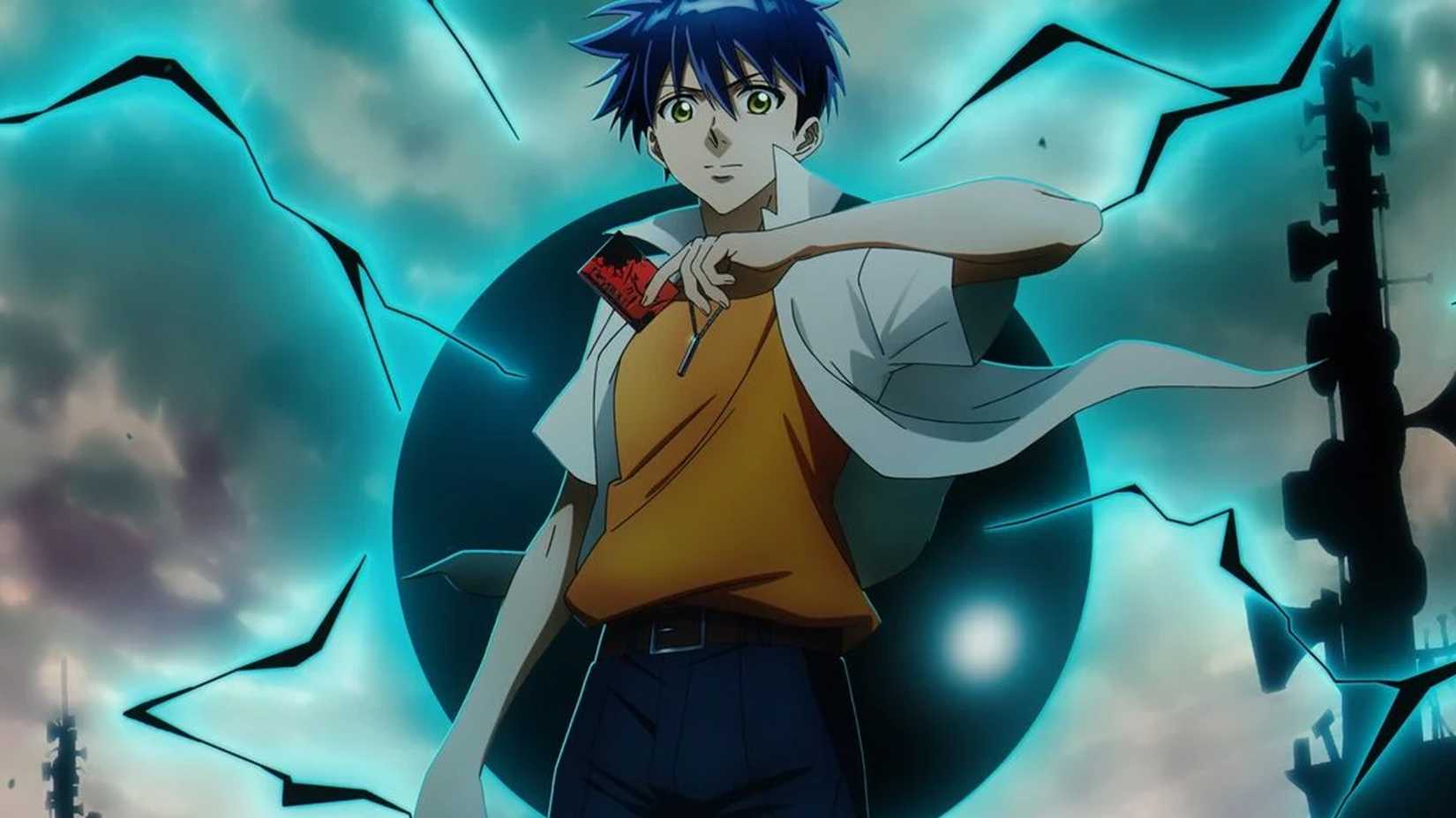 Psyren anime visual featuring Ageha Yoshina