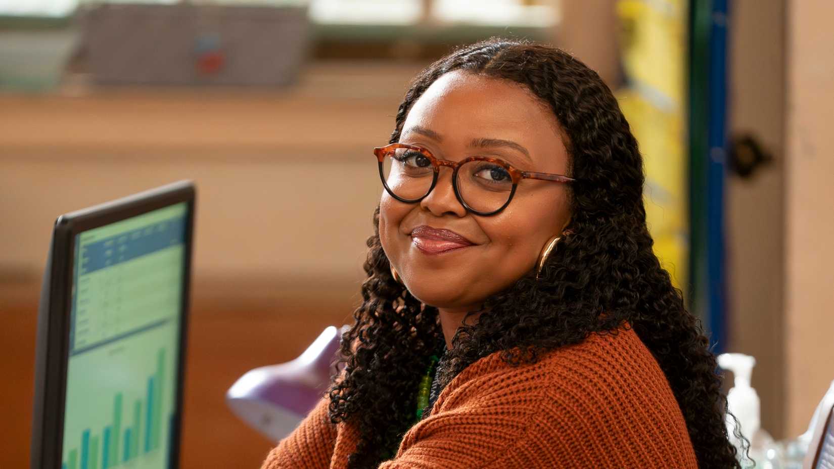 Quinta Brunson's Jeanine in Abbott Elementary season 5