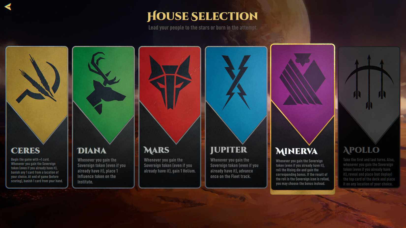 Red Rising Houses