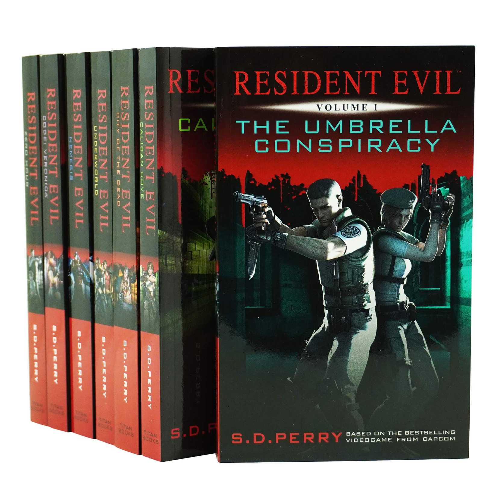 Resident Evil books by SD Perry