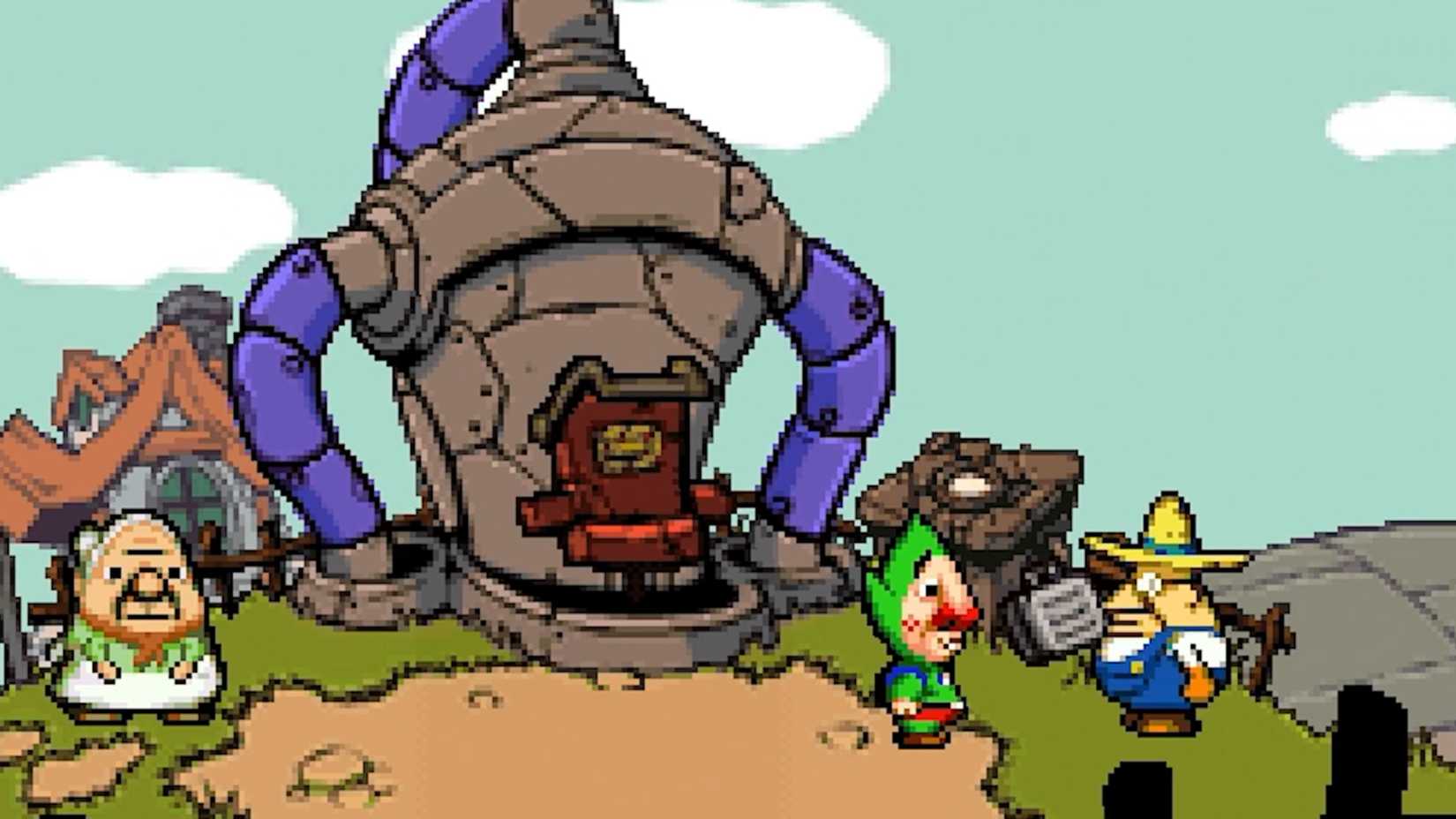 Ripened Tingle's Balloon Trip of Love gameplay sowing Tingle talking to other characters