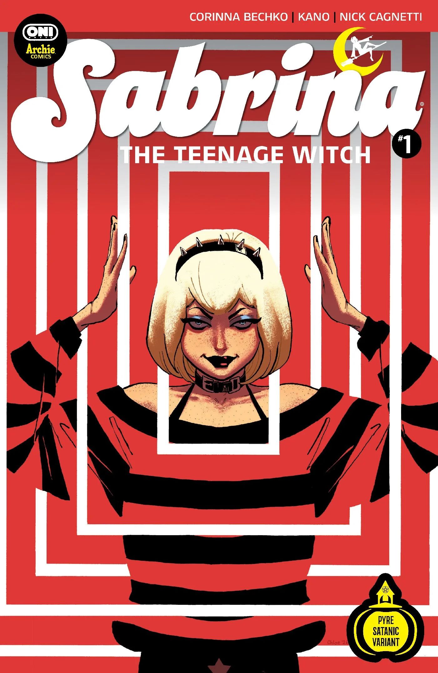 Sabrina the Teenage Witch #1 Pyre Satanic Variant