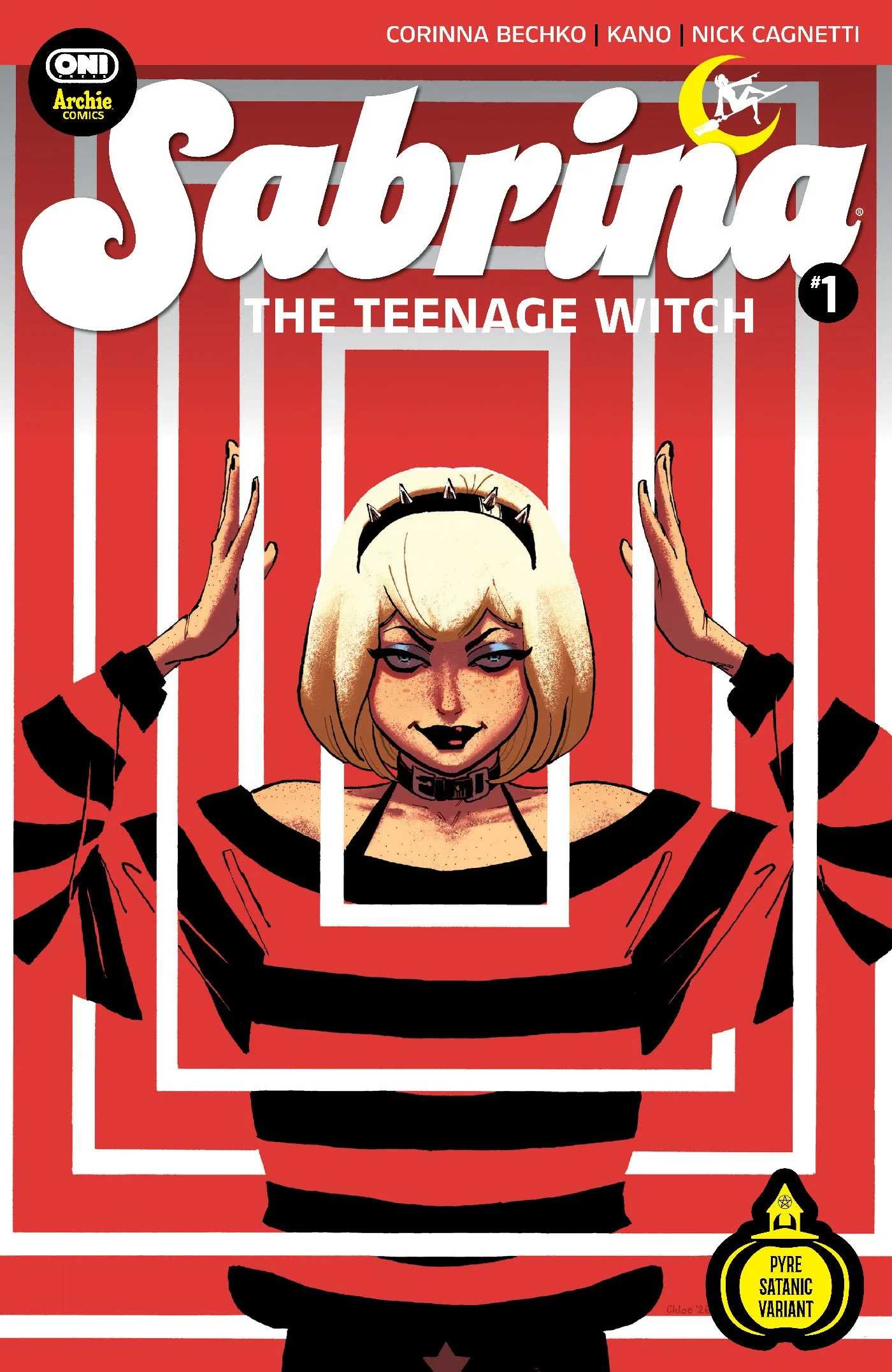 Sabrina the Teenage Witch #1 Pyre Satanic Variant